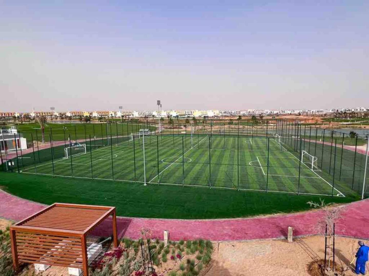 Villa Victoria Damac Hills 2 Family Retreat With Waterpark And Petting Farm Dubai Ngoại thất bức ảnh
